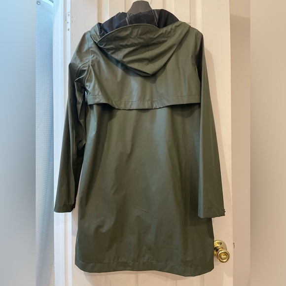 Samsøe Samsøe Women's Olive Green Raincoat - Picture 4 of 4